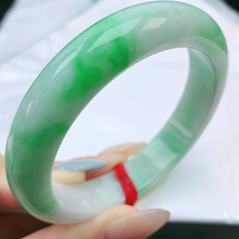 未镶嵌手镯翡翠55圈口882595