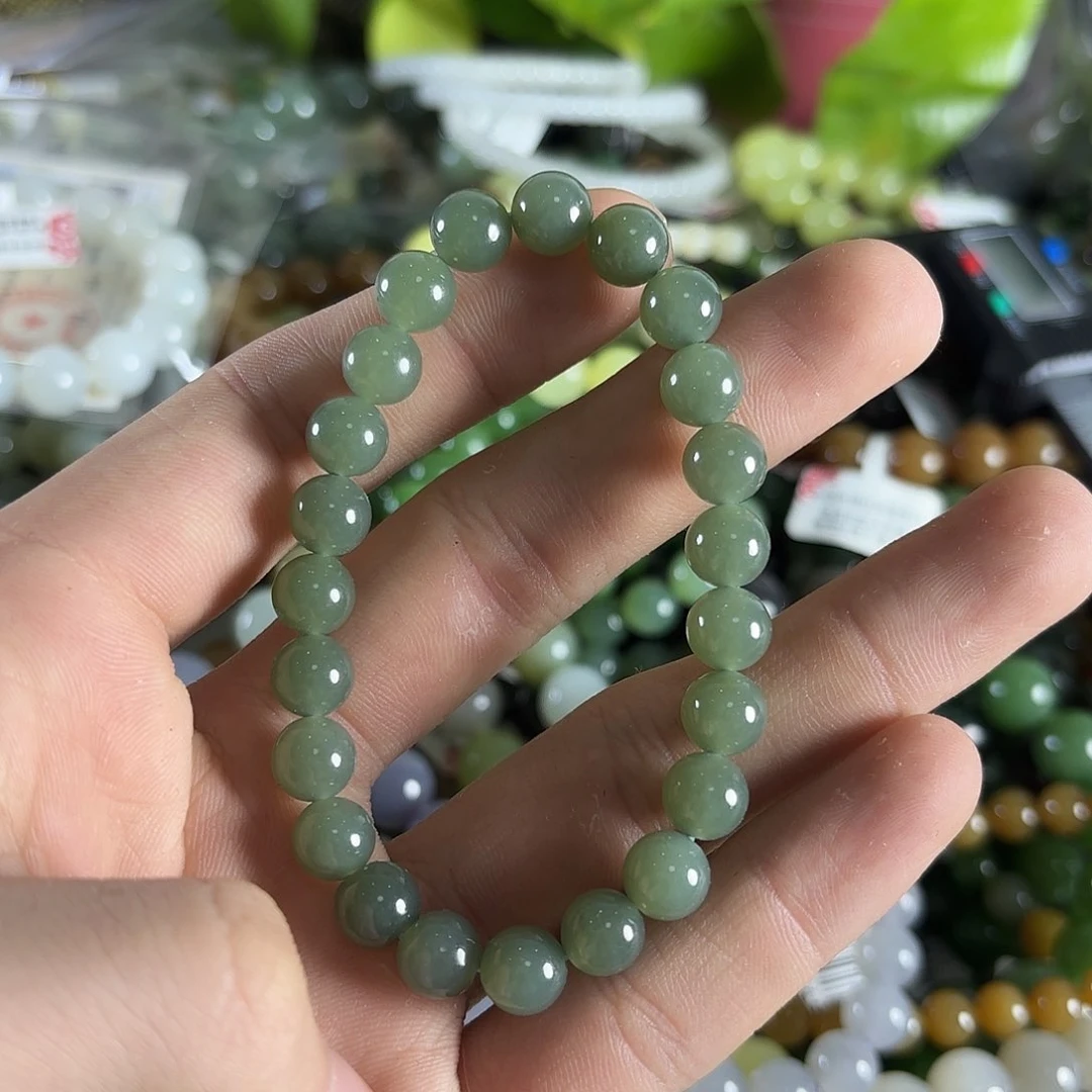 和田玉手链未镶嵌165