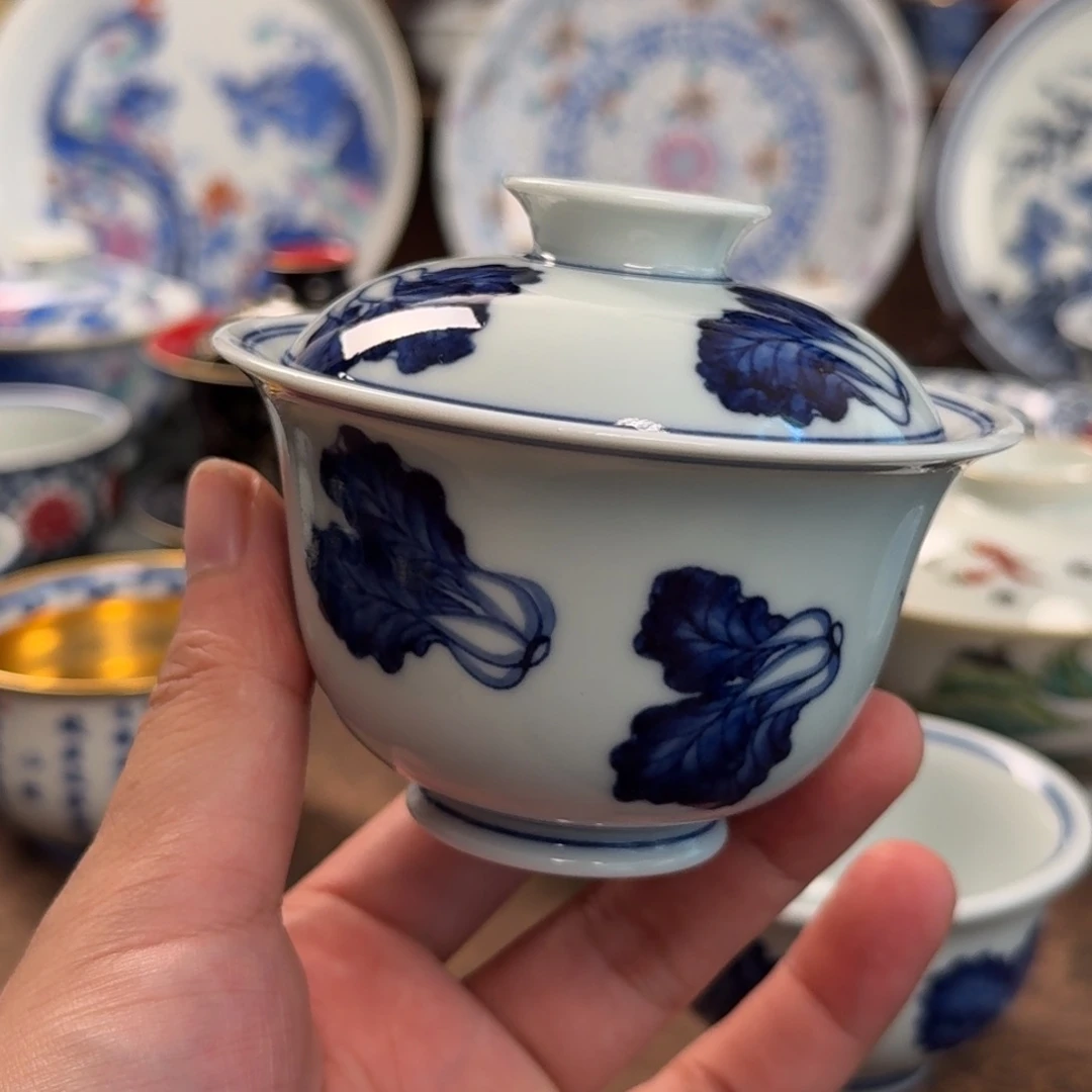 纯手工手绘陶瓷茶具