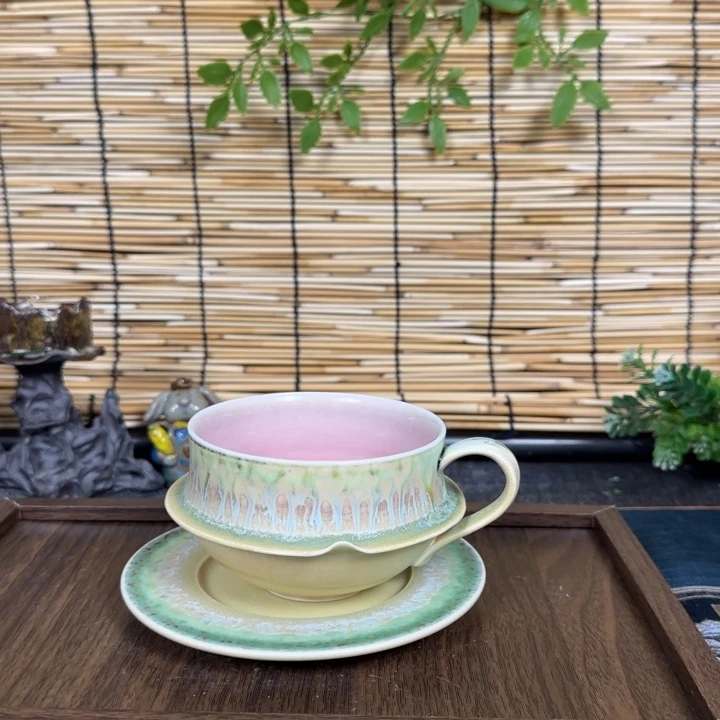 陶瓷陶瓷高温窑变咖啡杯