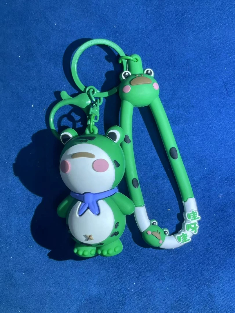 a2675绿色青蛙挂件多样性发货