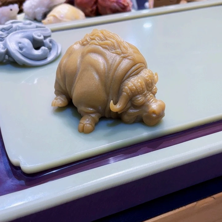 睡觉牛手工精品工艺