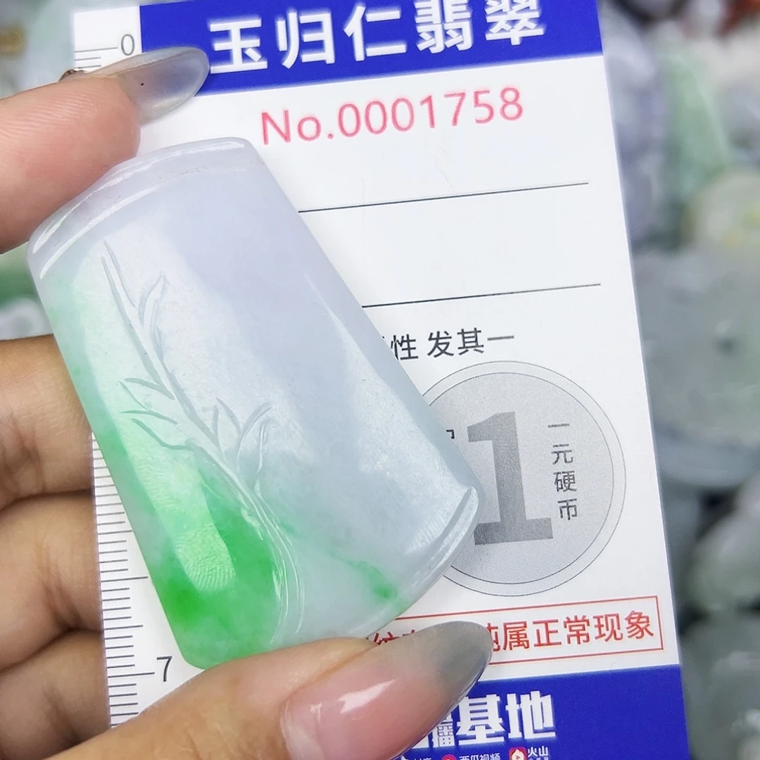 翡翠未镶嵌吊坠(不含链)Qantas