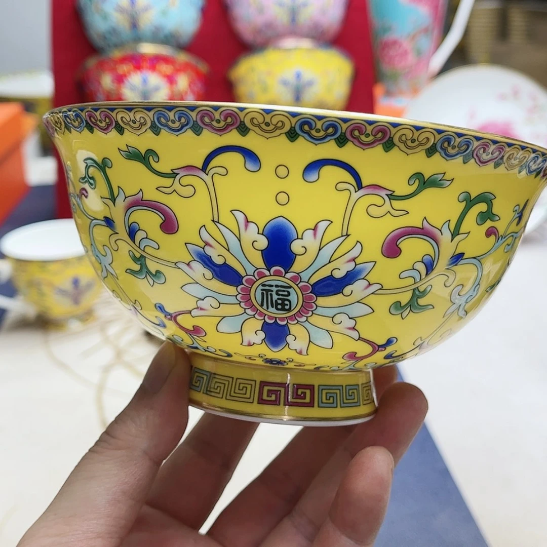 【闪购商品】珐琅6英寸面碗4个……..