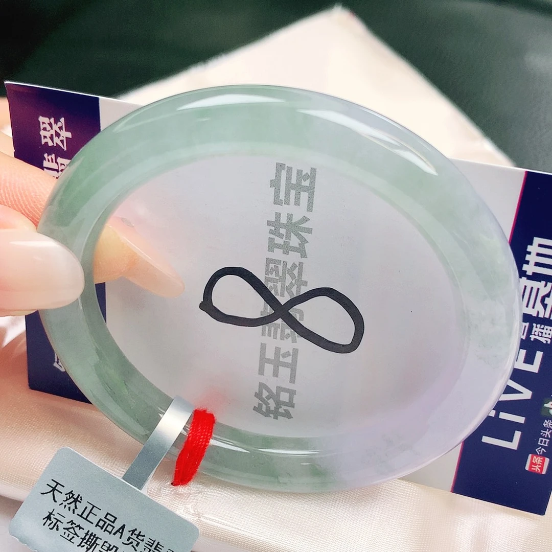 翡翠未镶嵌手镯缅甸天然a货翡翠手镯