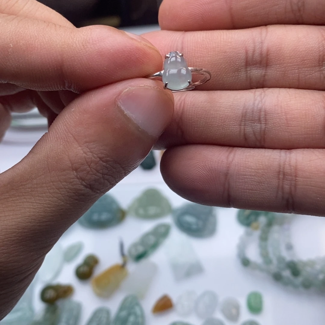 翡翠未镶嵌手链天然a货翡翠46