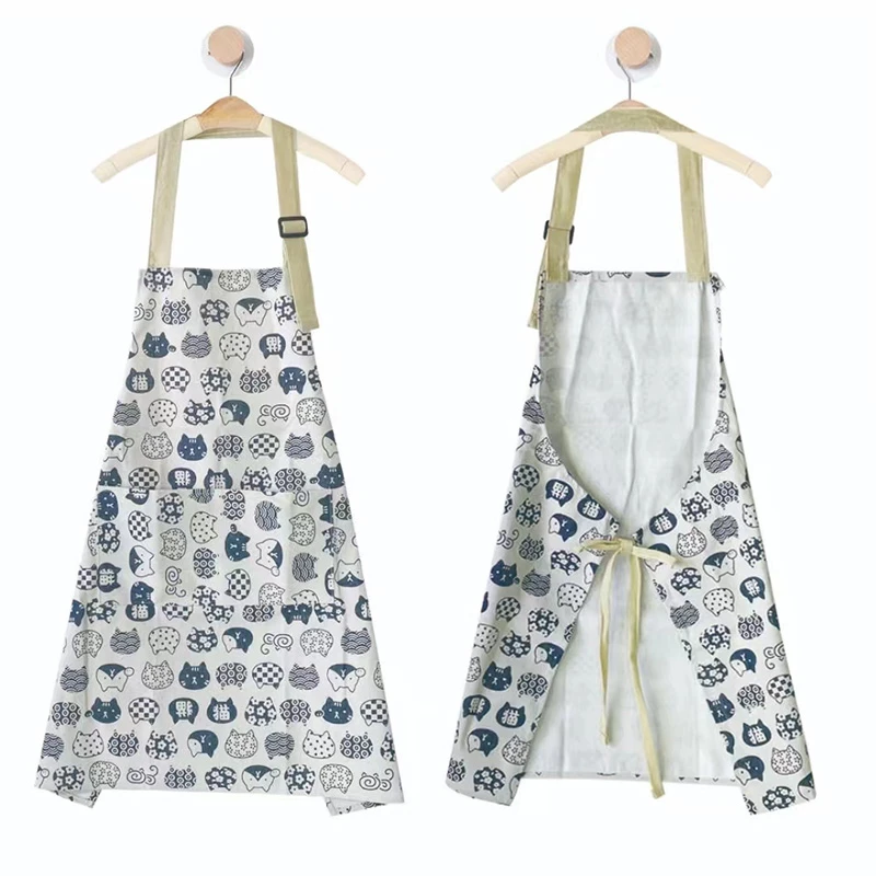 日本宫村藤日式棉麻围裙