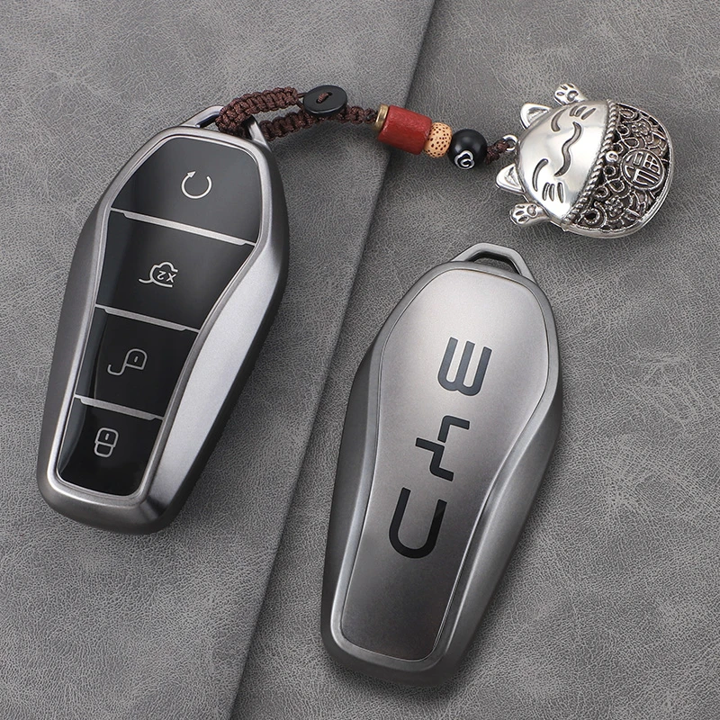 新比亚迪宋plus钥匙套驱逐舰宋pro护卫舰唐max车扣ev高档豪华男女