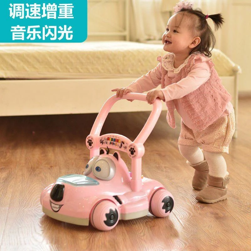 乌市发货新疆包邮婴儿学步车防o型腿手推车多功能防侧翻女孩男孩6