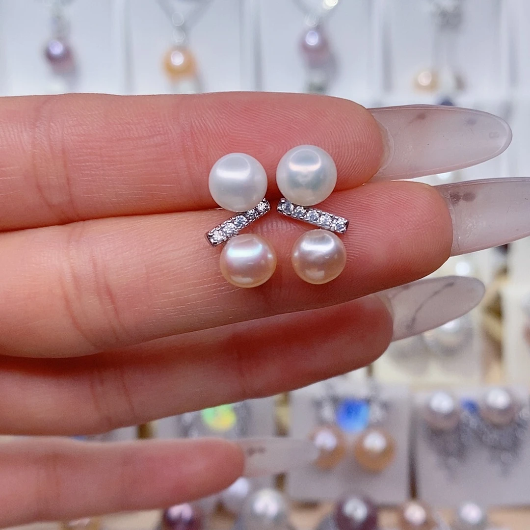 耳饰淡水珍珠未镶嵌