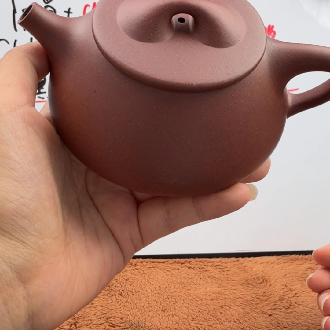 茶壶紫砂宜兴原矿黑星土300