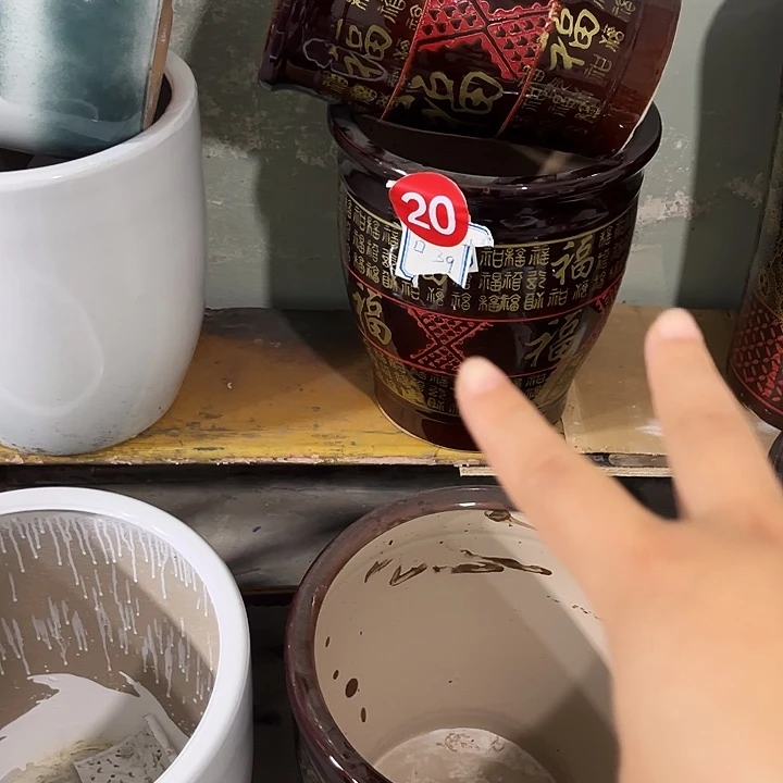 陶瓷花盆中号套装