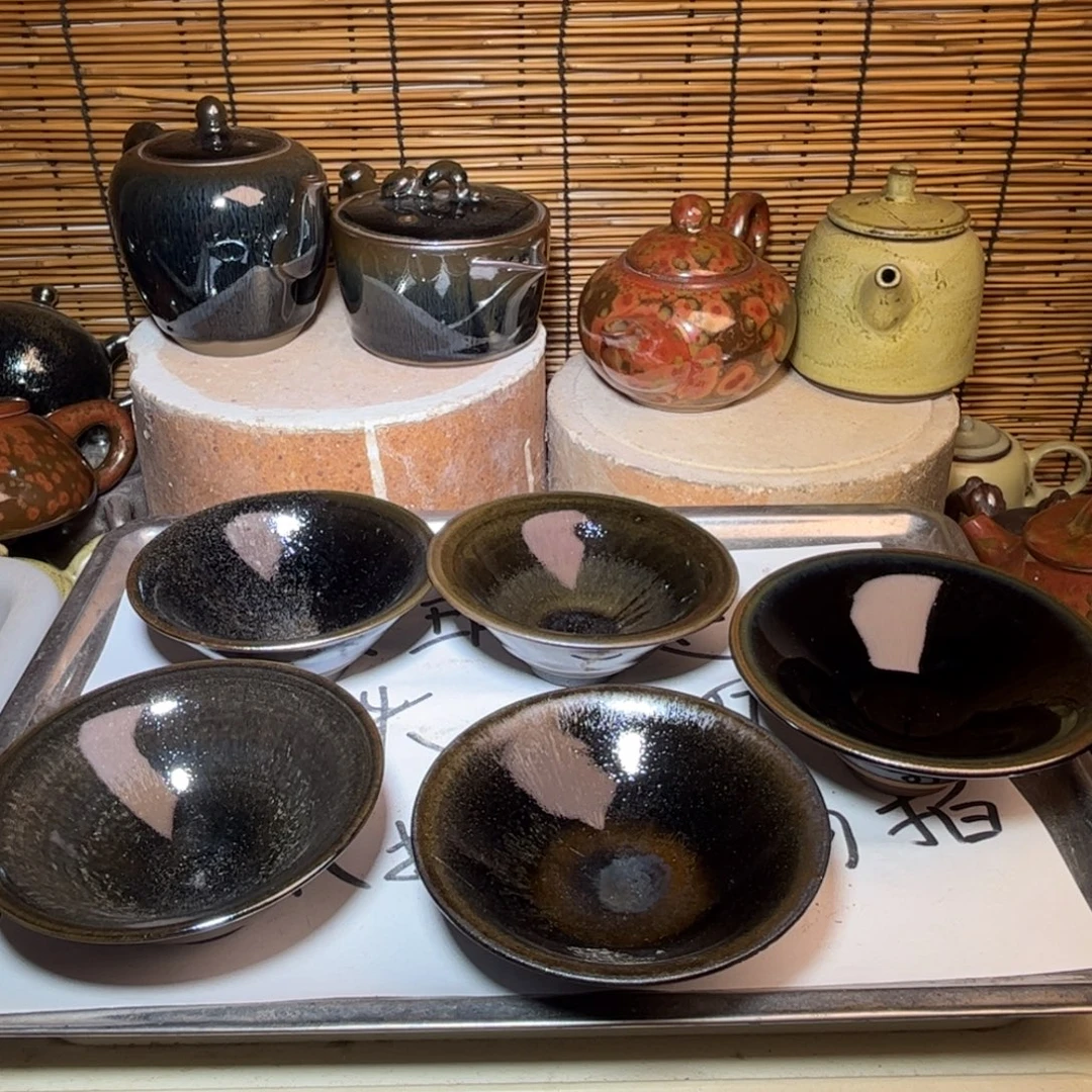 茶盏建窑建盏 微瑕作品