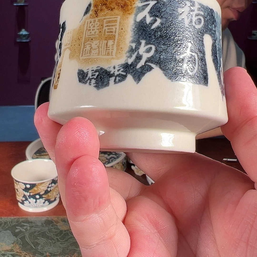 杯景德镇手工手绘陶瓷