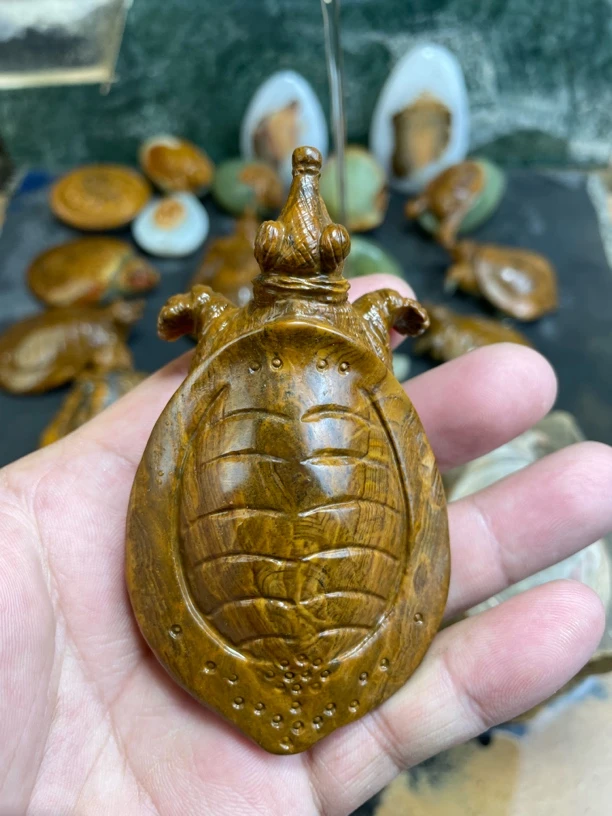 实心乌龟摆件工艺品仿古富甲一方招米设计