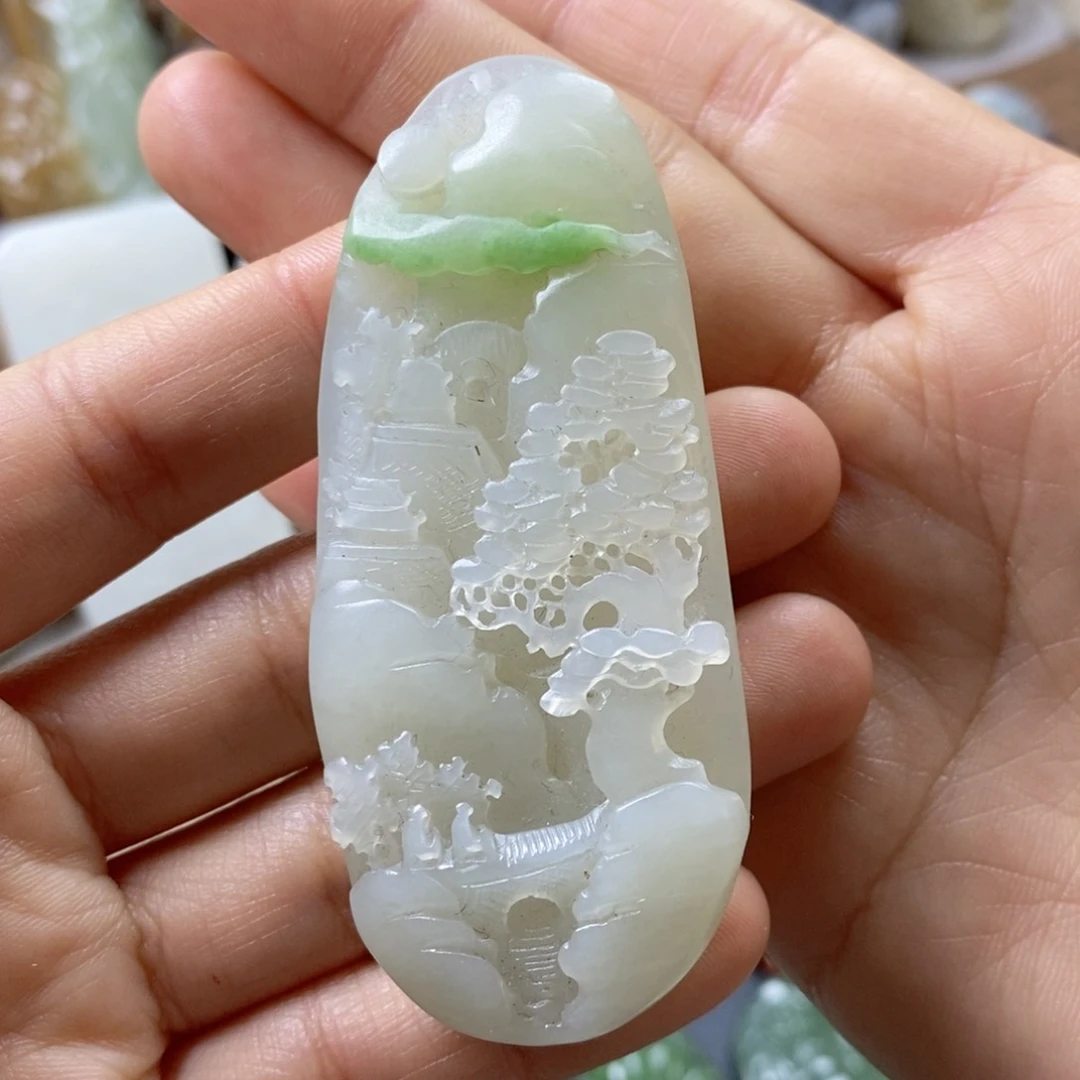 未镶嵌和田玉挂件