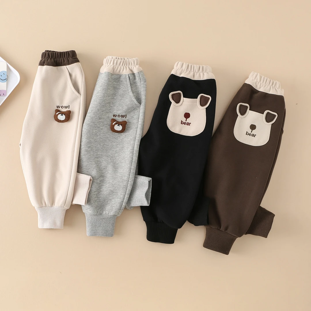 儿童男童裤子秋季新款运动休闲裤束脚卫裤男孩春秋装时髦长裤外穿