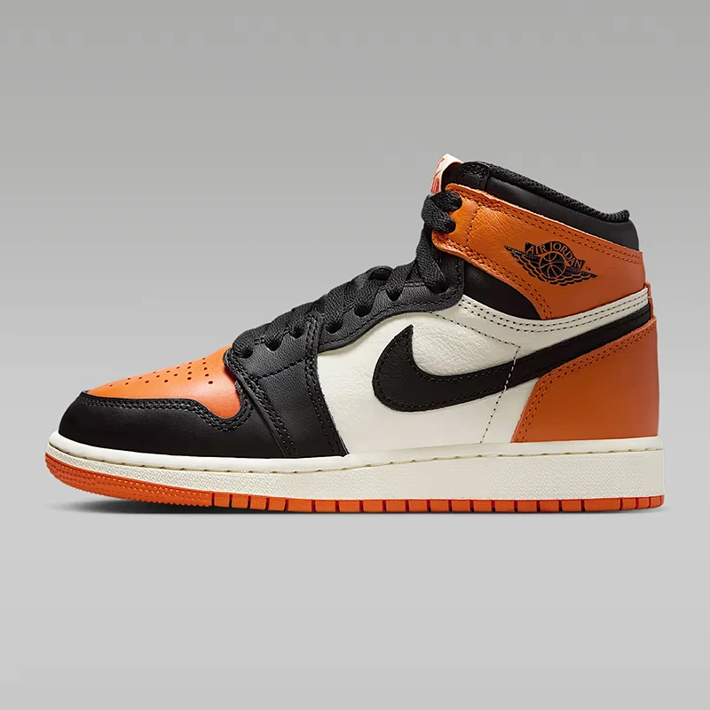 【滔搏联动】耐克大童AIR JORDAN 1 RETRO HIGH OG篮球鞋FD1437-008