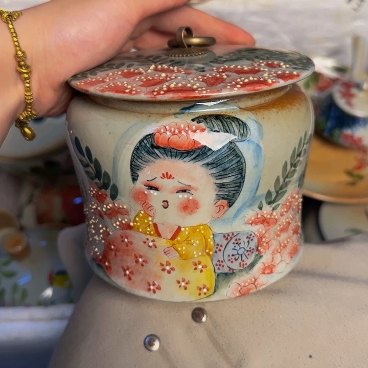 瓷片景德镇陶瓷手工手绘