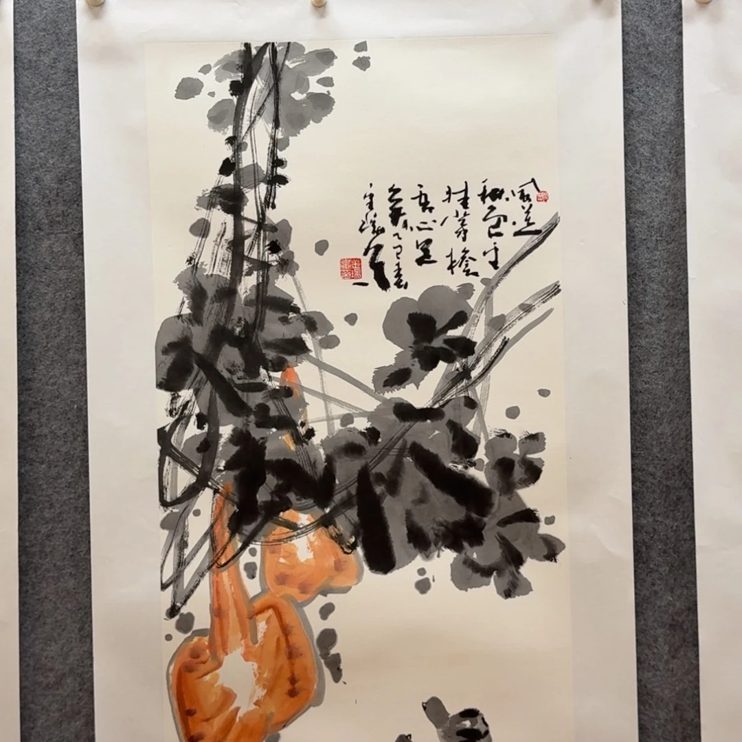 国画三尺作品花鸟作品