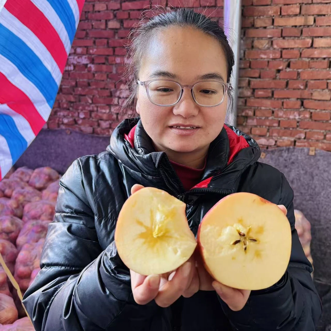 陕西高塬糖心苹果香甜多汁5/8斤现摘现发产地直发发孕妇水果