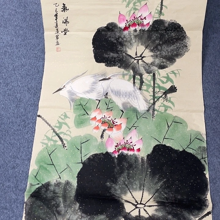 国画纯手绘国画作品