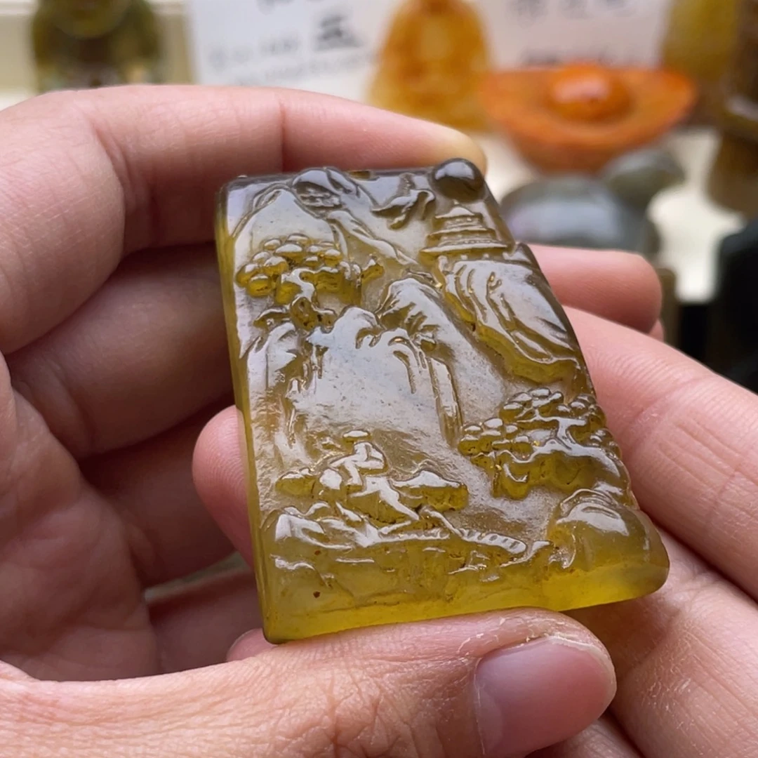未镶嵌蛇纹石玉颈饰107