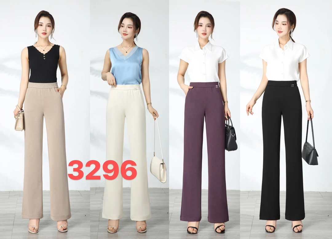 【于姐】3296新品夏款微喇裤（裤长100左右）