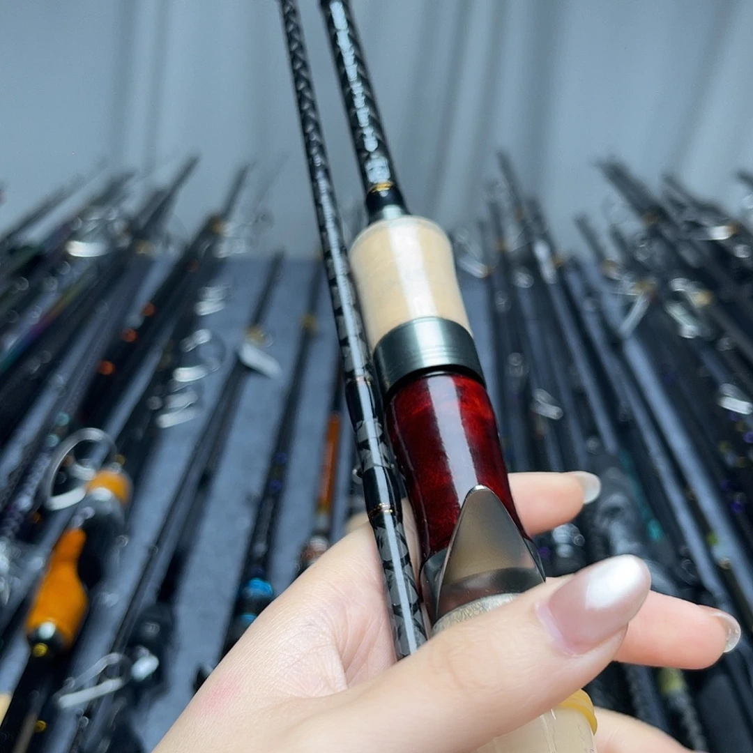 厌***已碳素3.8m2 .4m枪柄两节