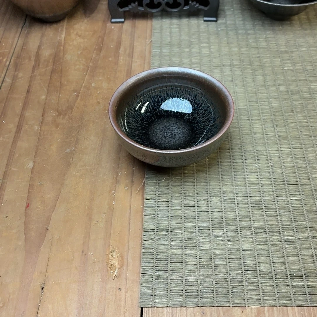 茶盏松风渡柴烧建盏