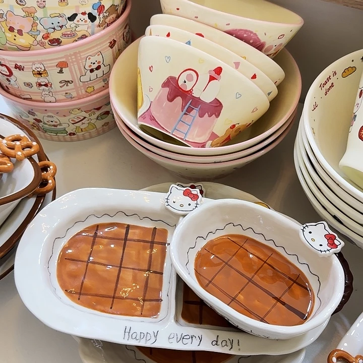 kt三件套-团子家（釉下彩）