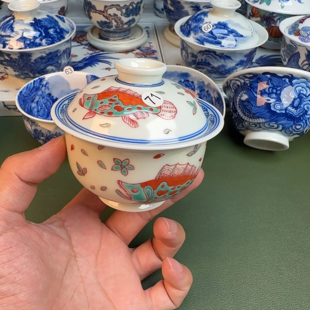 纯手工纯手绘茶具71
