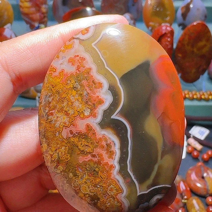 玛瑙/玉髓未镶嵌珠宝半成品