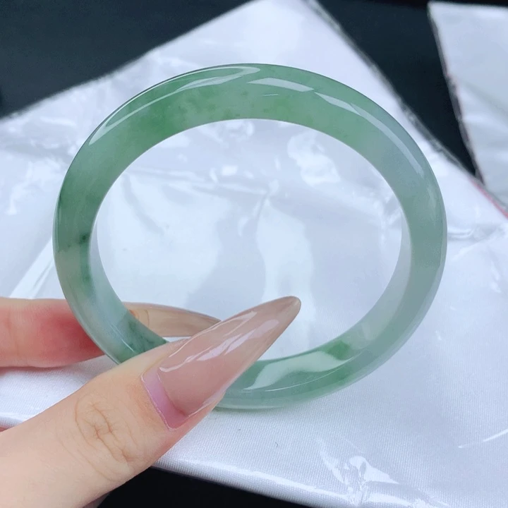 未镶嵌手镯翡翠59-60圈口
