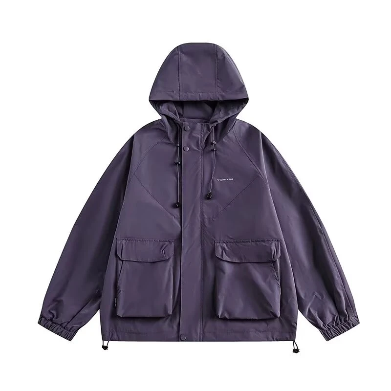 男女夏季冰丝薄款防紫外线夹克衣服户外登山冲锋衣外套衣