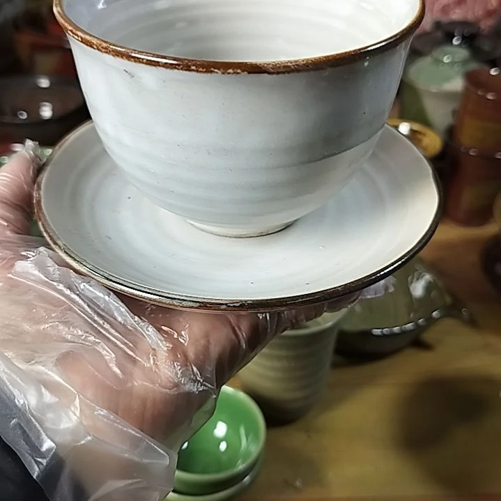 盘瓷片磁州窑五厂壶盘碗杯