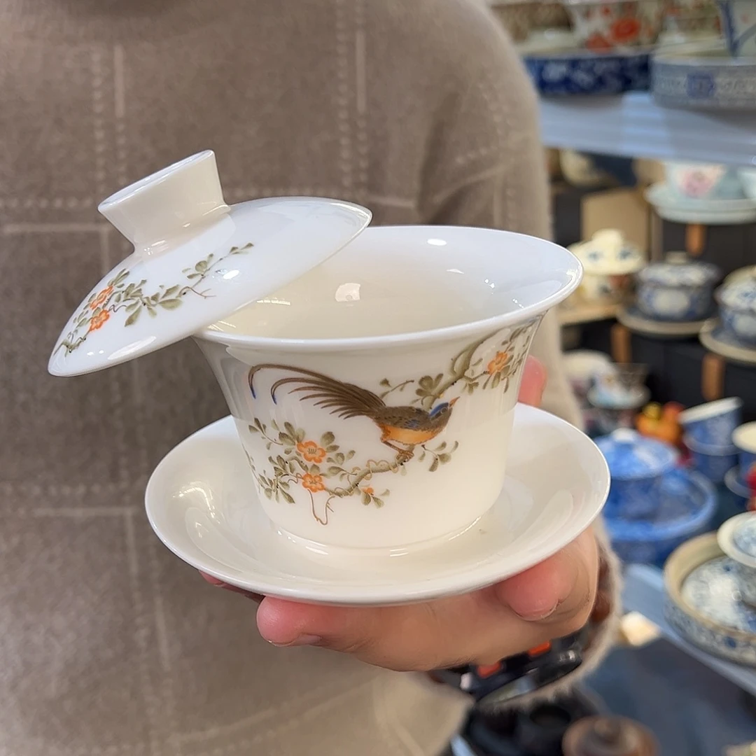 盖碗很漂亮我很喜欢