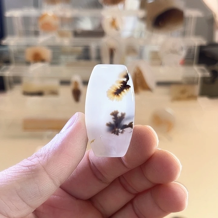 玛瑙/玉髓未镶嵌吊坠(不含链)