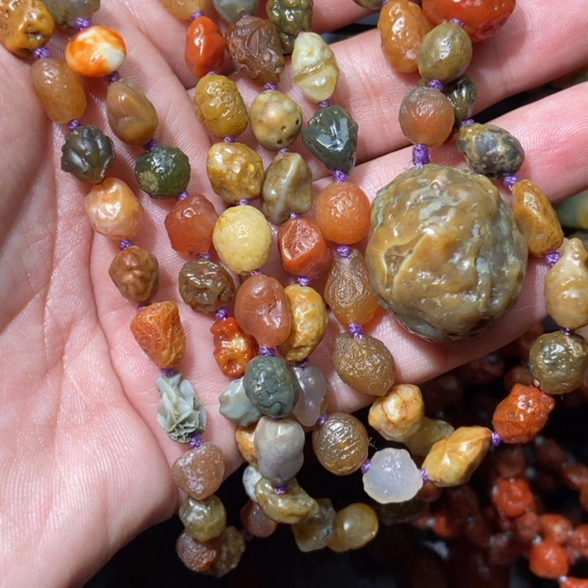 【闪购商品】玛瑙/玉髓项圈合金李*追