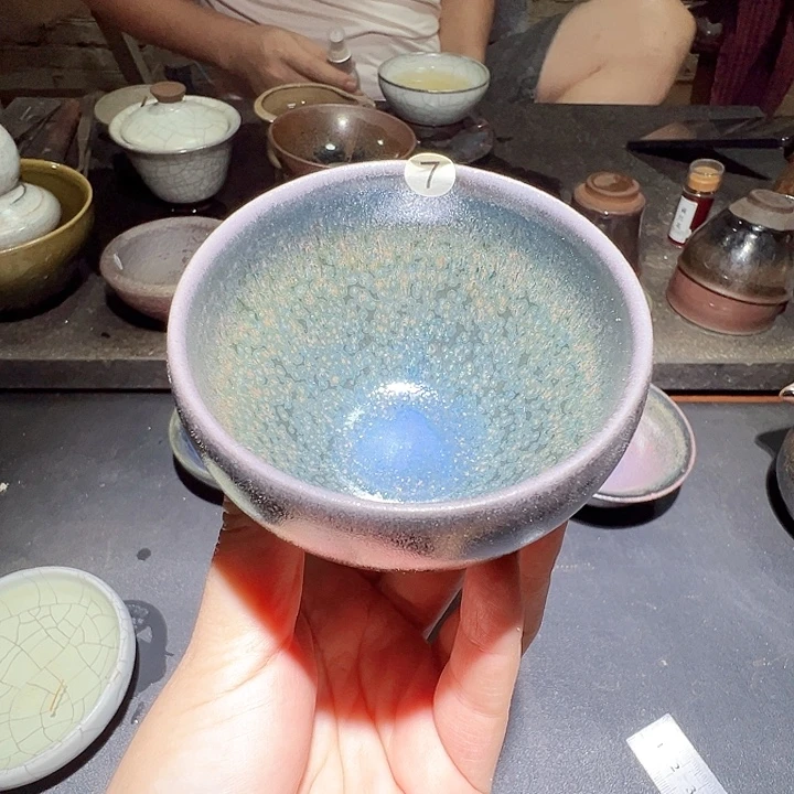 瓷便携款宋御柴烧精品主人杯