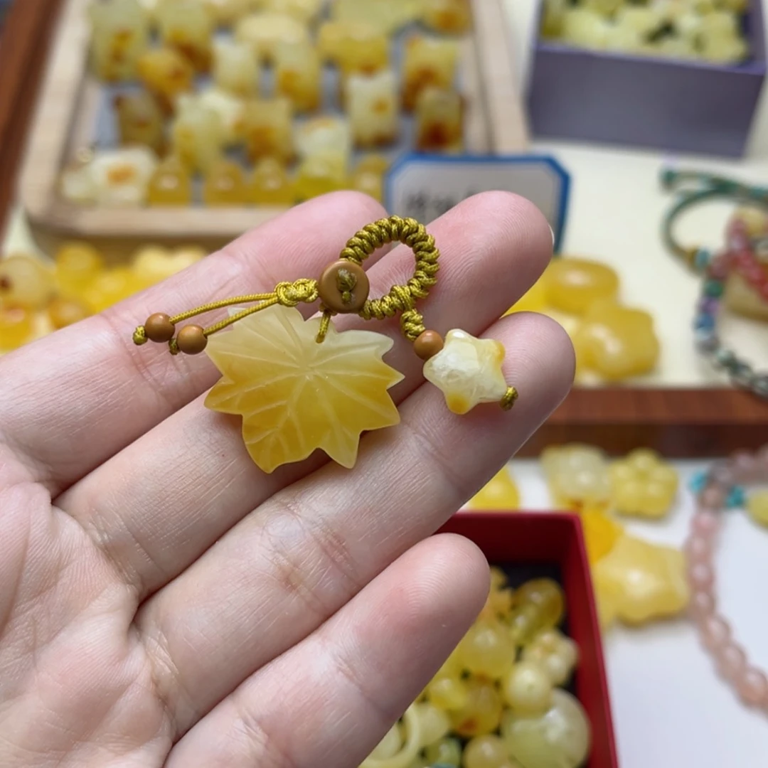 【闪购商品】蜜蜡裸石未镶嵌配饰