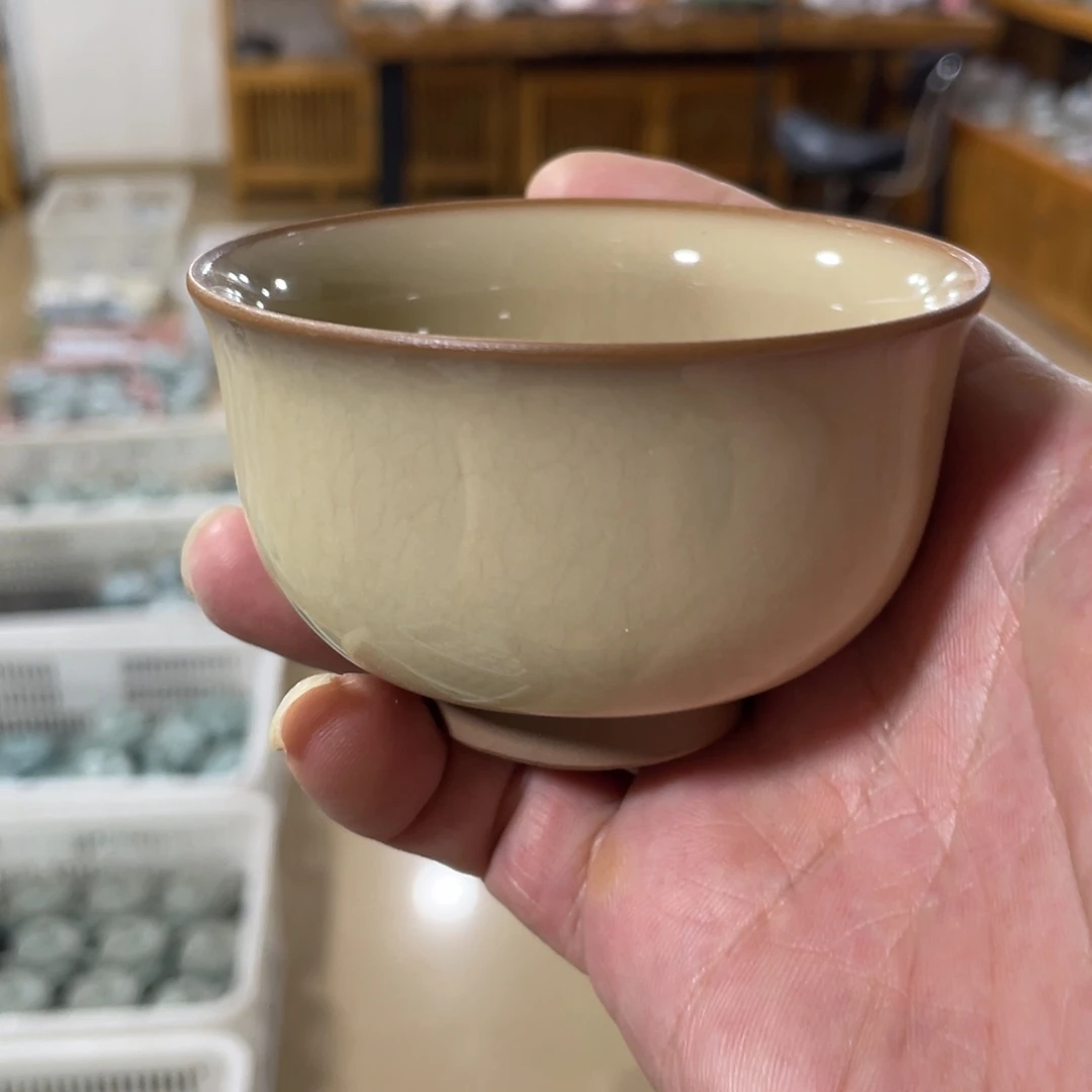 微瑕陶瓷茶壶茶杯家用