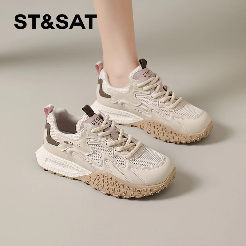 星期六德训鞋女款2025新款小众百搭时尚阿甘鞋子女款爆款明星同款