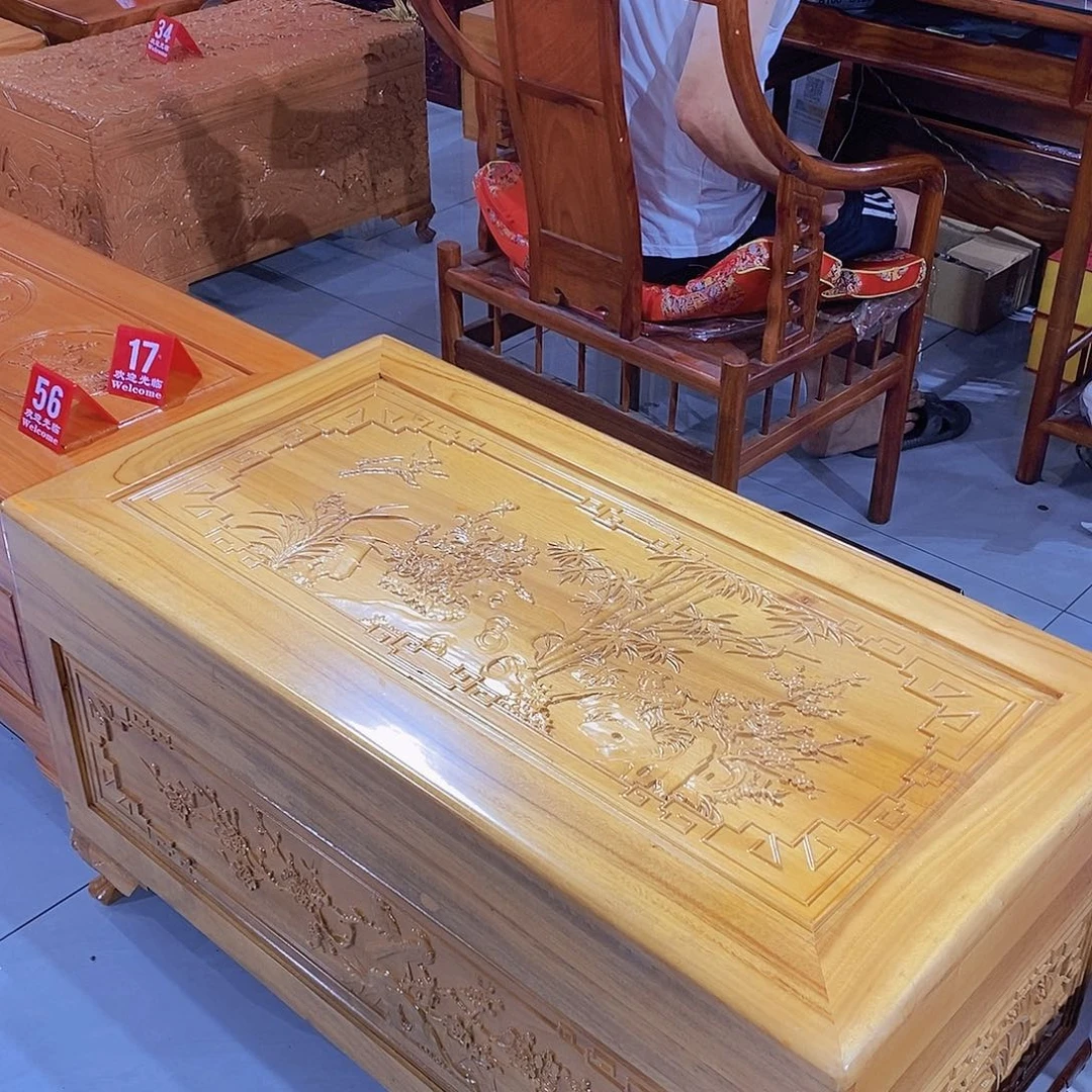 金属樟木箱家用多功能家用