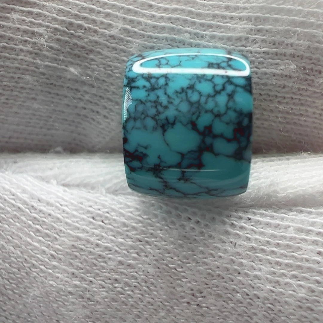 绿松石未镶嵌直切珠9.9