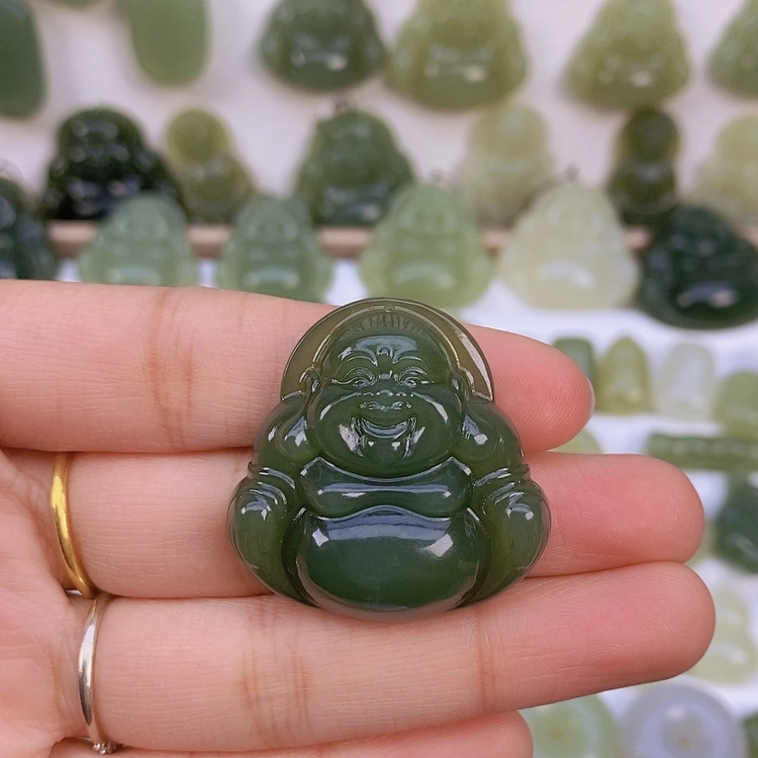 丨***和田玉未镶嵌颈饰