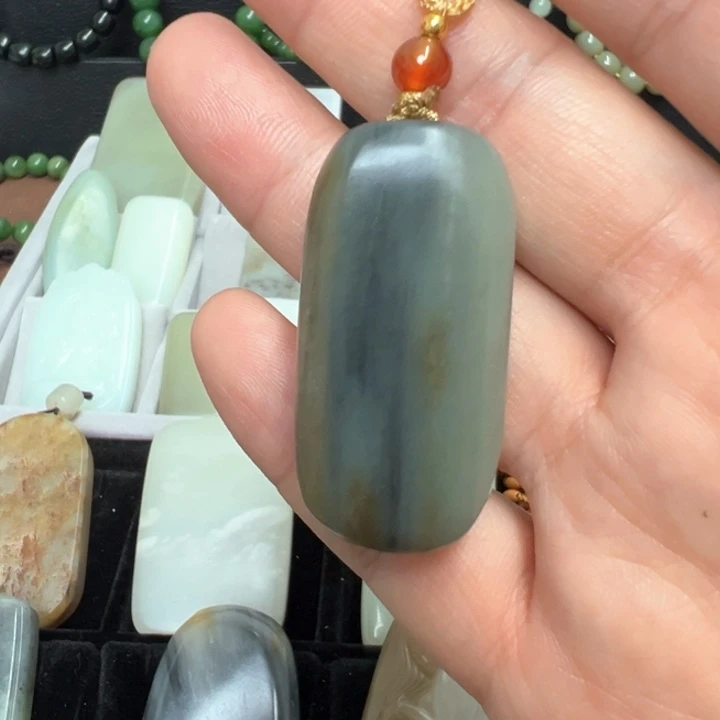 吊坠(不含链)未镶嵌和田玉