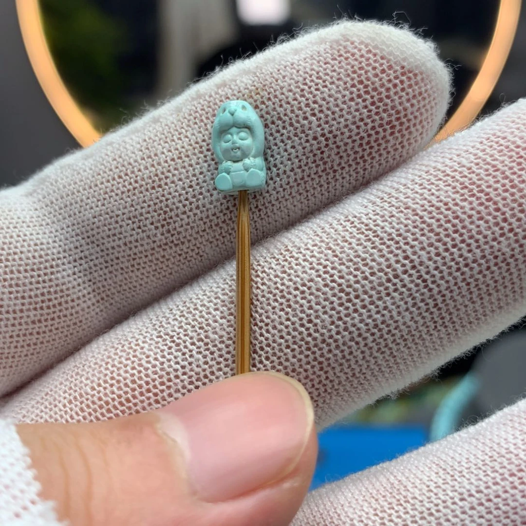 绿松石挂件未镶嵌