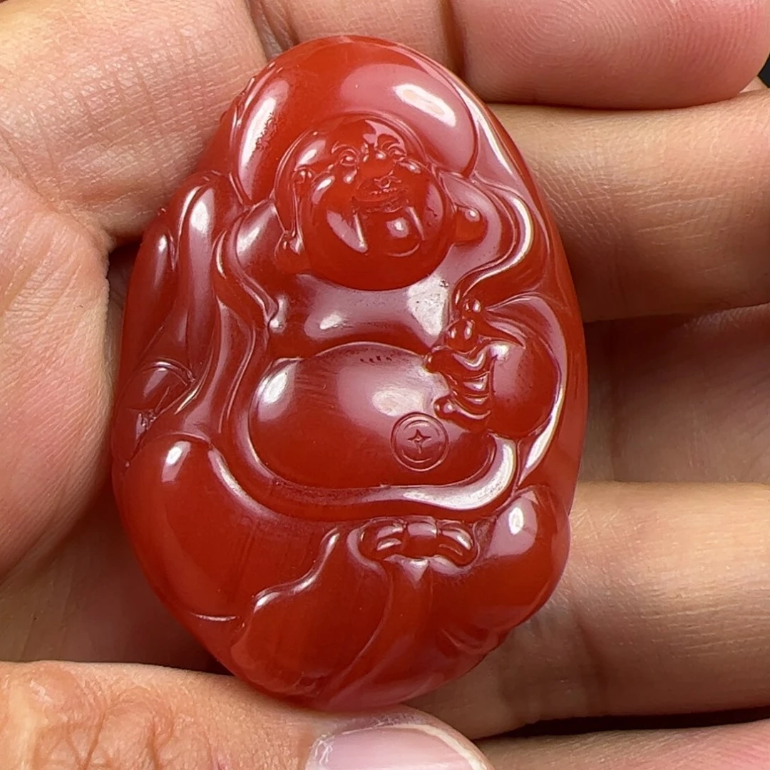 未镶嵌吊坠南红玛瑙