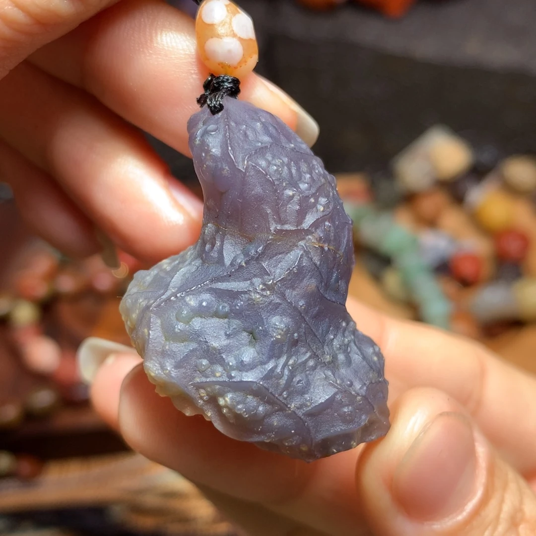 未镶嵌玛瑙/玉髓珠宝半成品